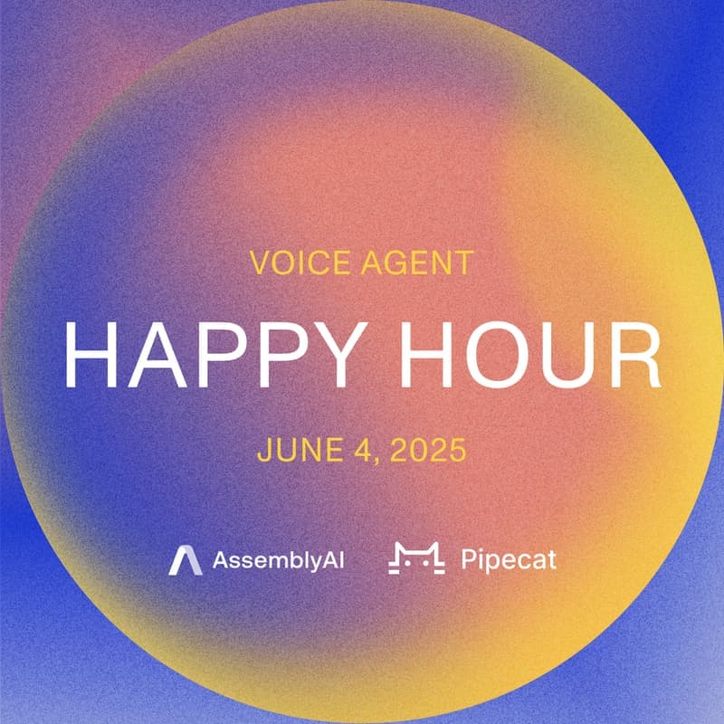 Wednesday Happy Hour with Daily and Assembly AI