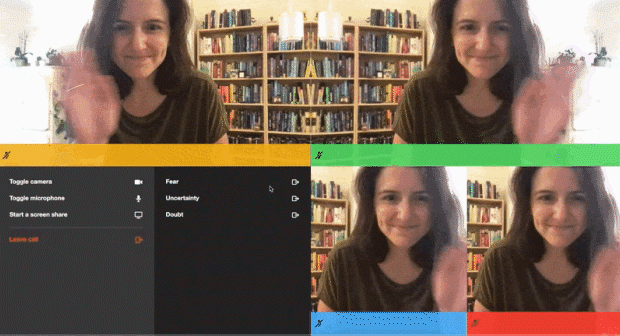 Gif: Host ejects participants from a Daily call.