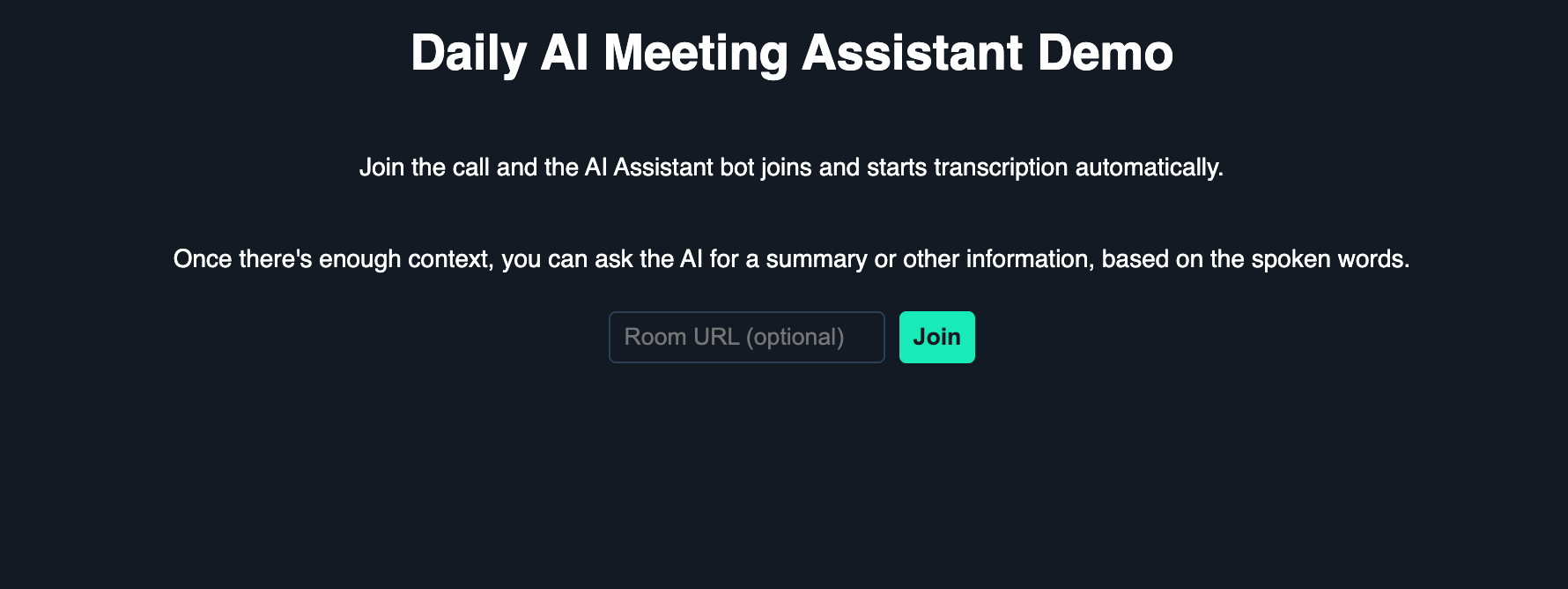 Build a real-time AI video meeting assistant with Daily and OpenAI