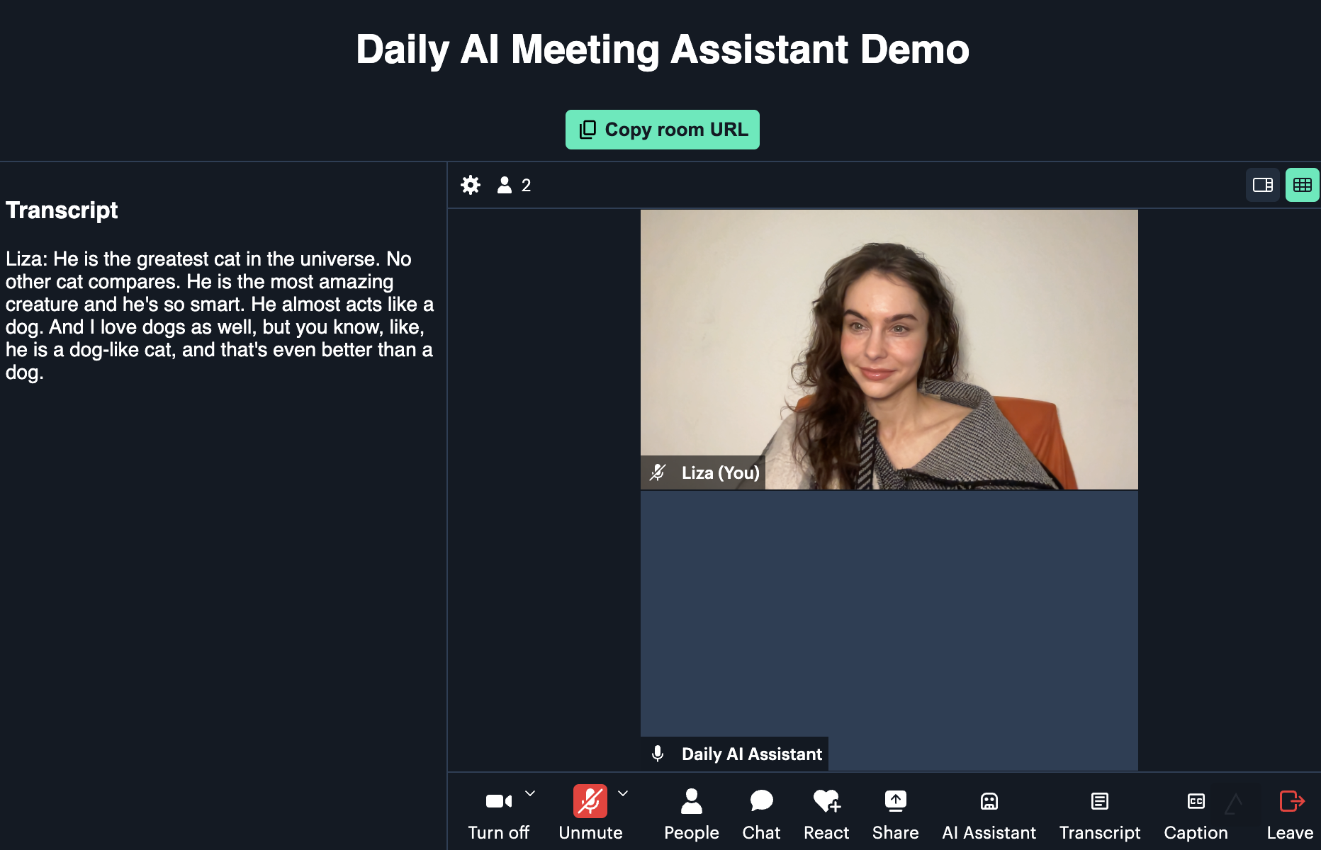 Build a real-time AI video meeting assistant with Daily and OpenAI