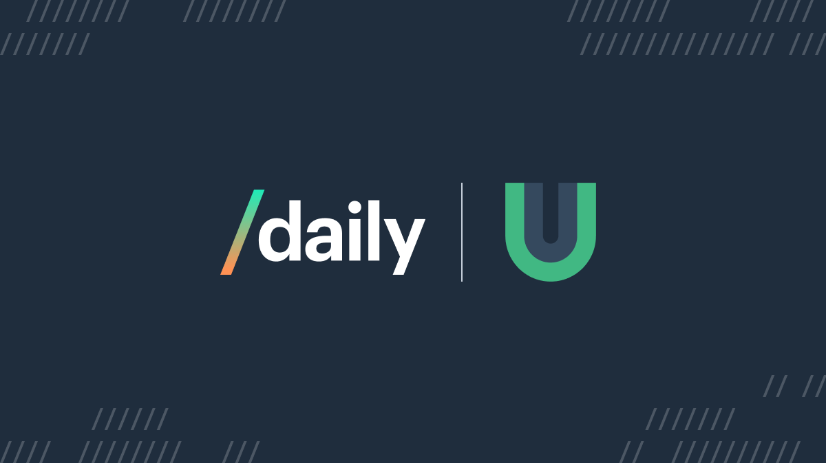 Daily and VueUse logos side by side