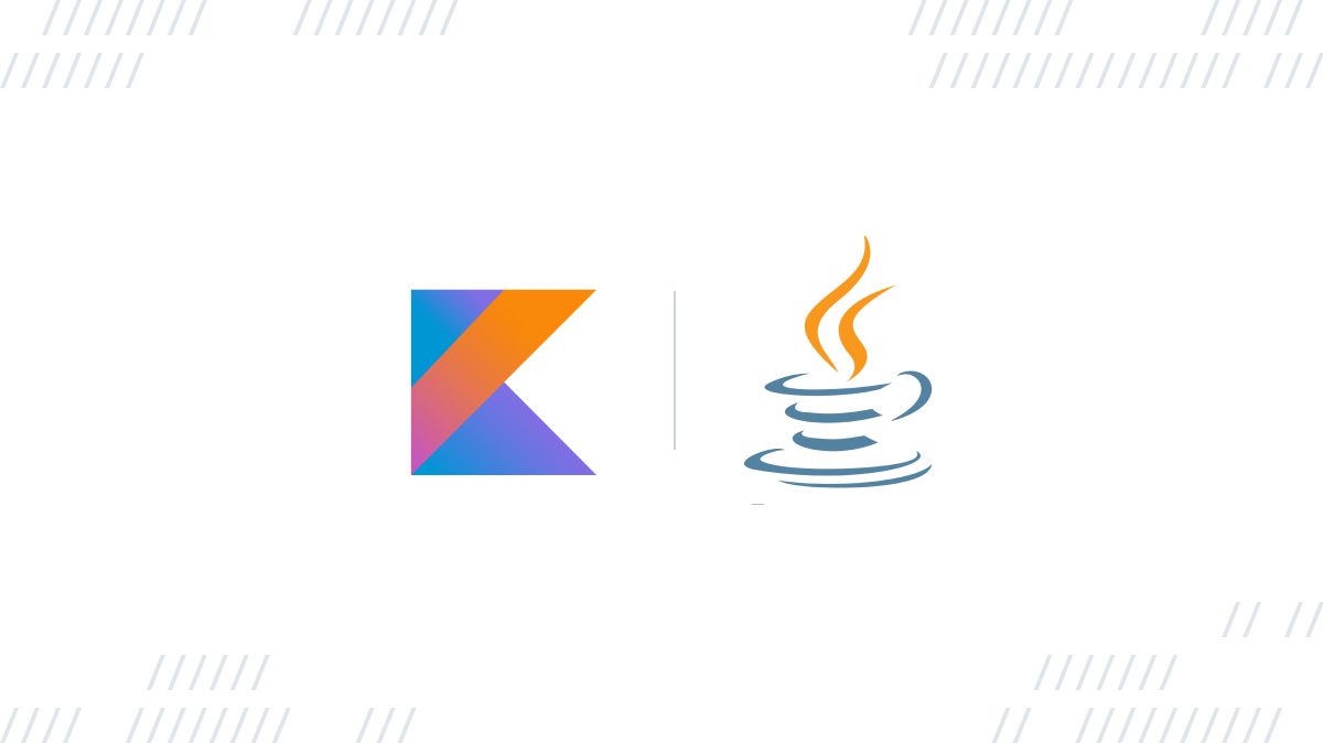 Kotlin and Java logos side by side