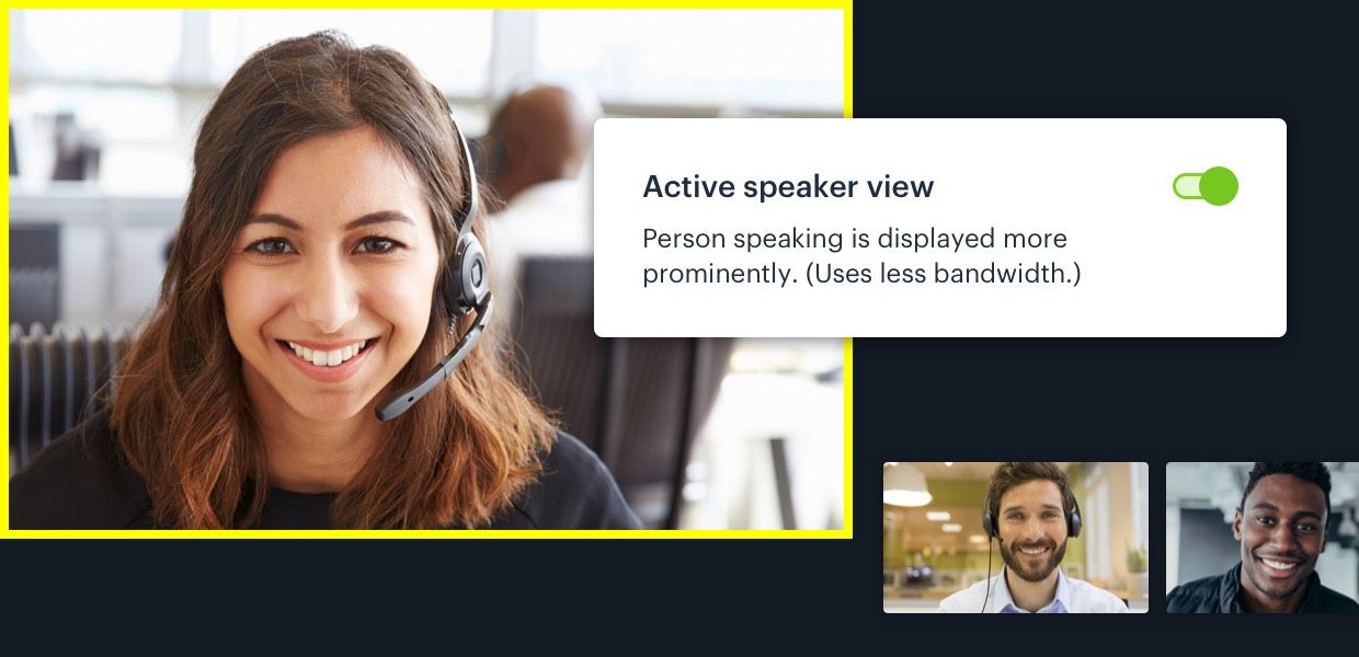 Using Active Speaker Layout, for better conversations