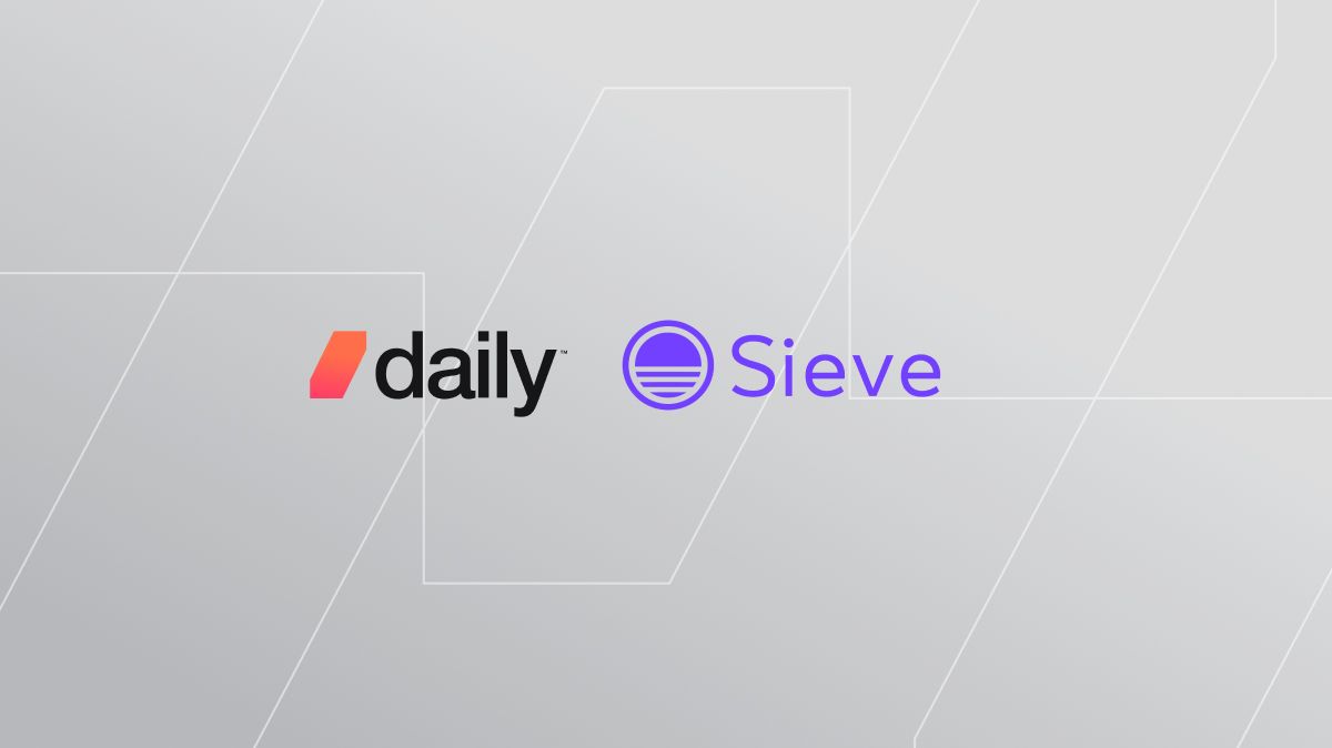 AI video processing with Sieve + Daily